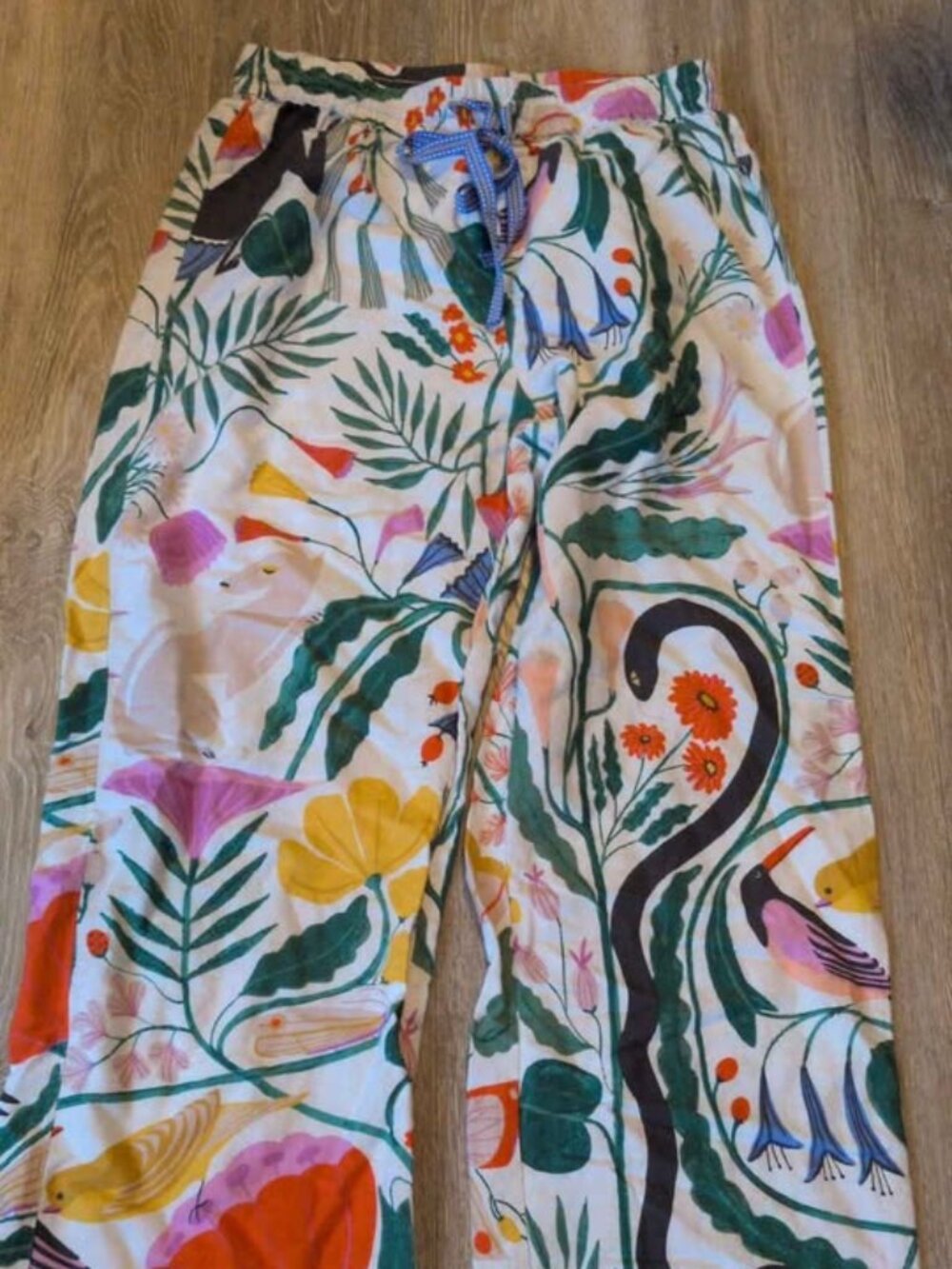 Megan Galante for Anthropologie Floral Print Pants Size XS